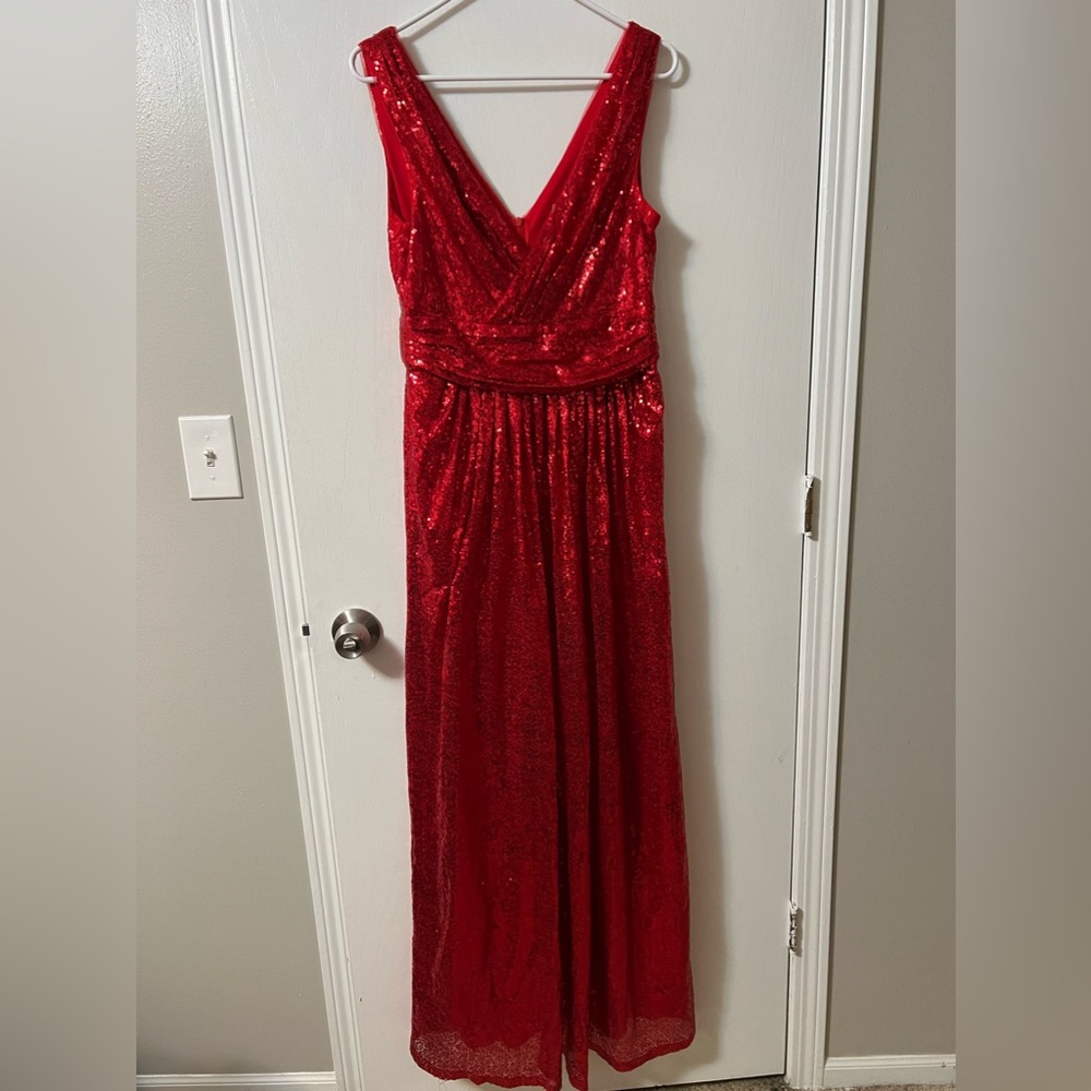 Sequin ball gown